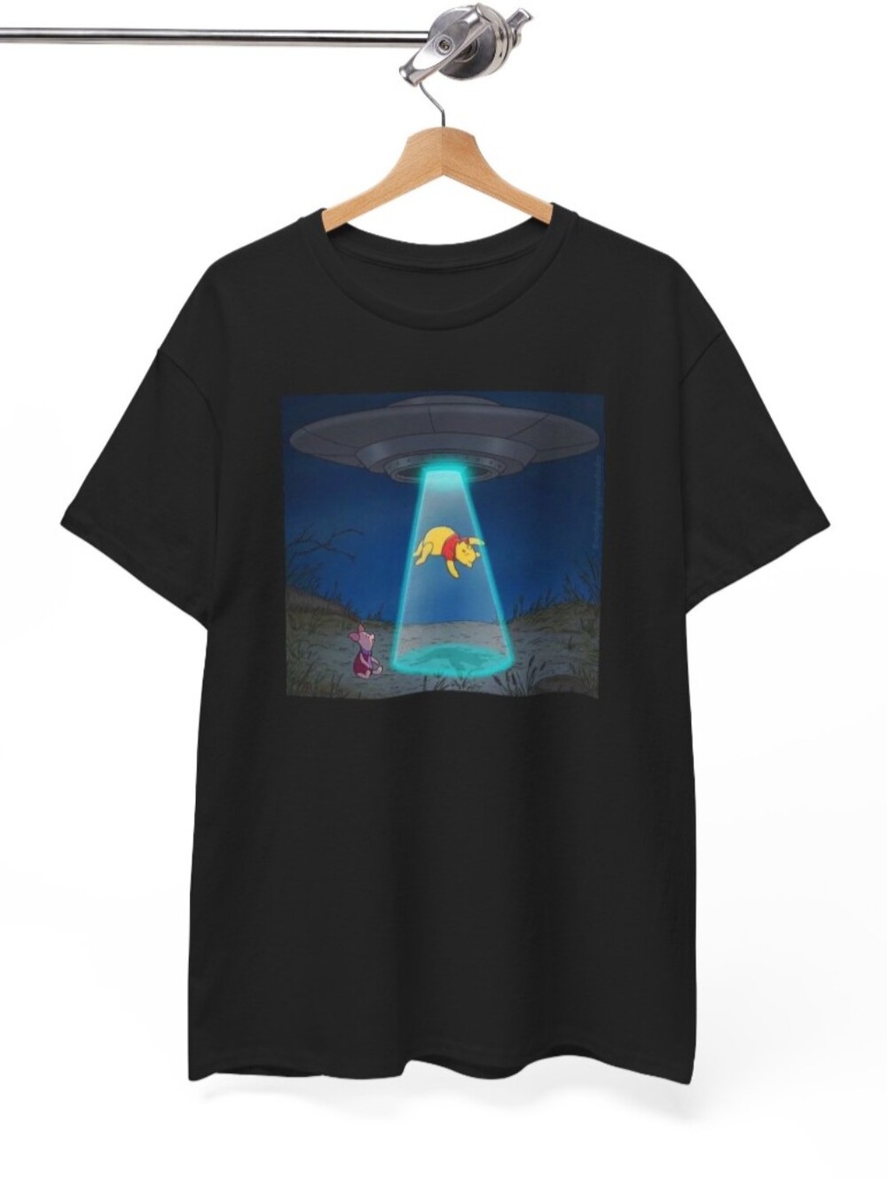 UFO X Pooh Abduction T-Shirt